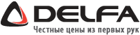 Логотип фирмы Delfa в Клинцах